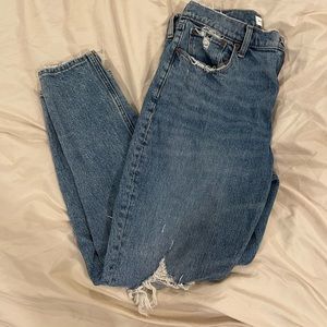 Abercombie & Fitch High Rise Mom Jeans